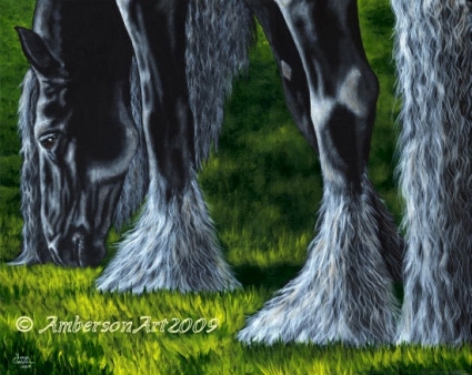paard_pluims___friesian_horse__1